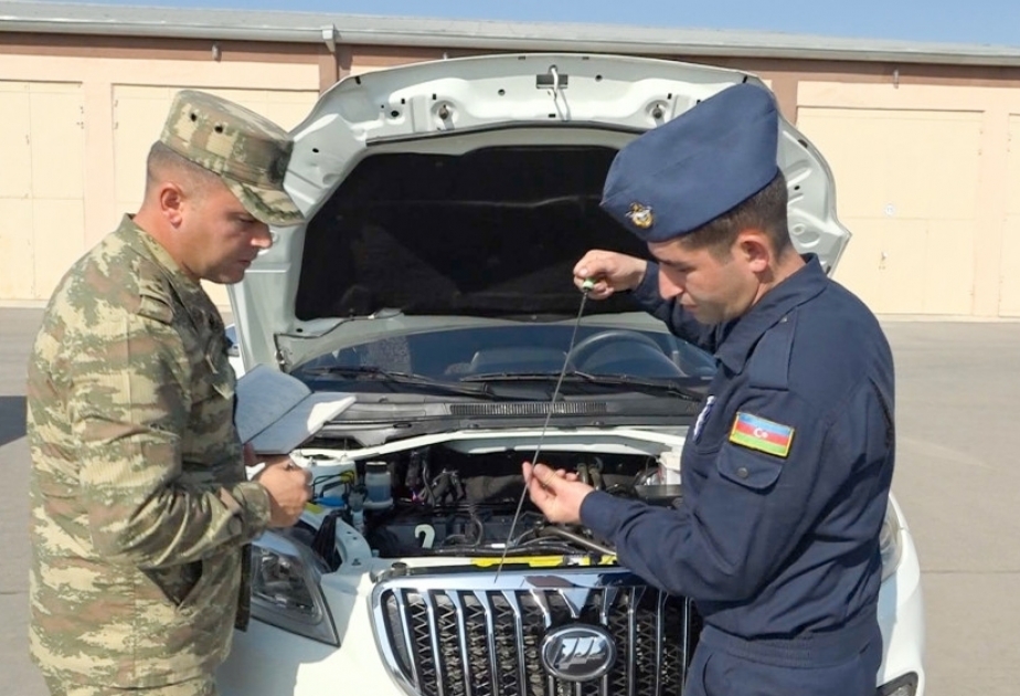 Combined Arms Army carried out a review contest of auto vehicles
