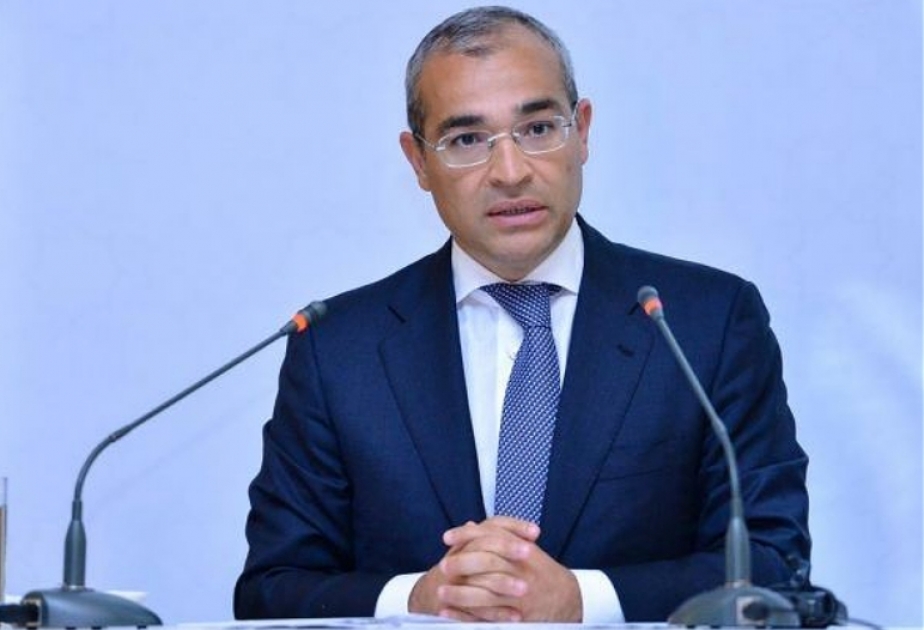 Mikayıl Cabbarov: Sənaye zonalarında istehsalın həcmi 6,8 faiz artıb