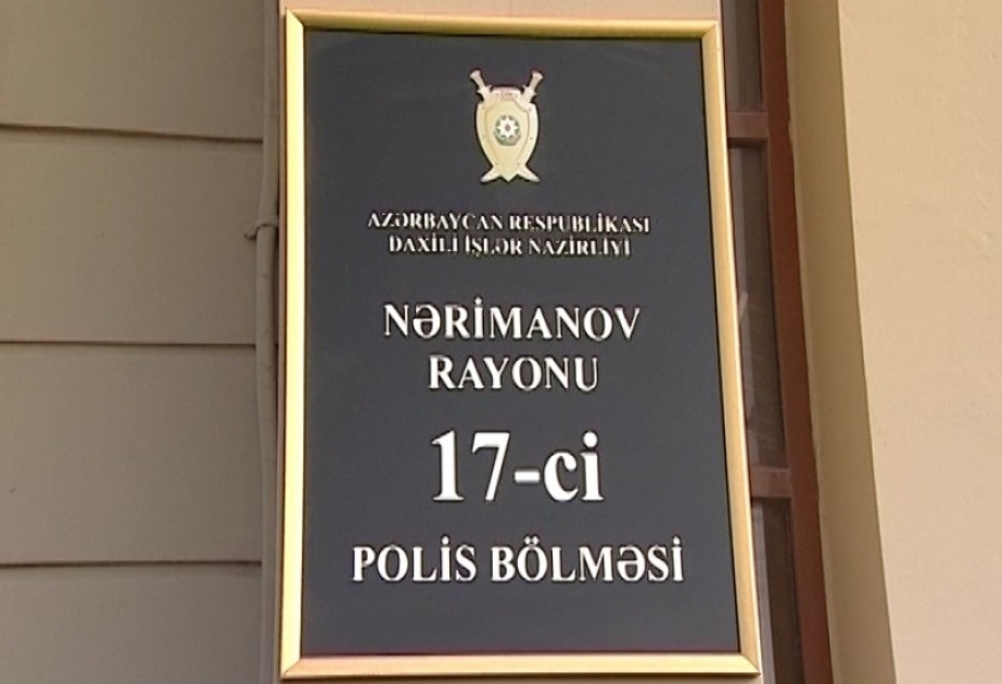 Nərimanov rayonunda tikinti şirkətindən 20 min manat dəyərində armatur oğurlanıb