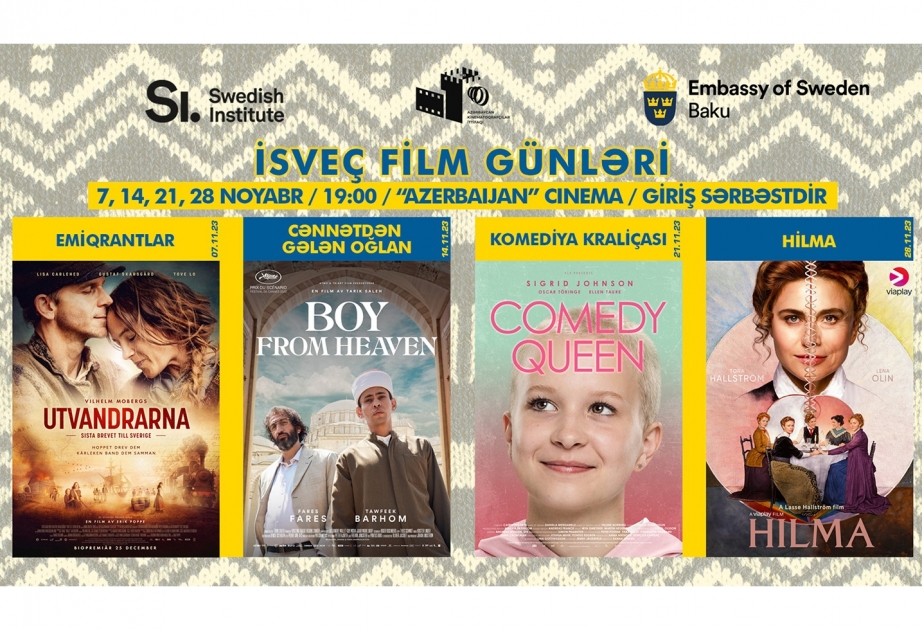 Bakıda İsveç film günləri başlayır