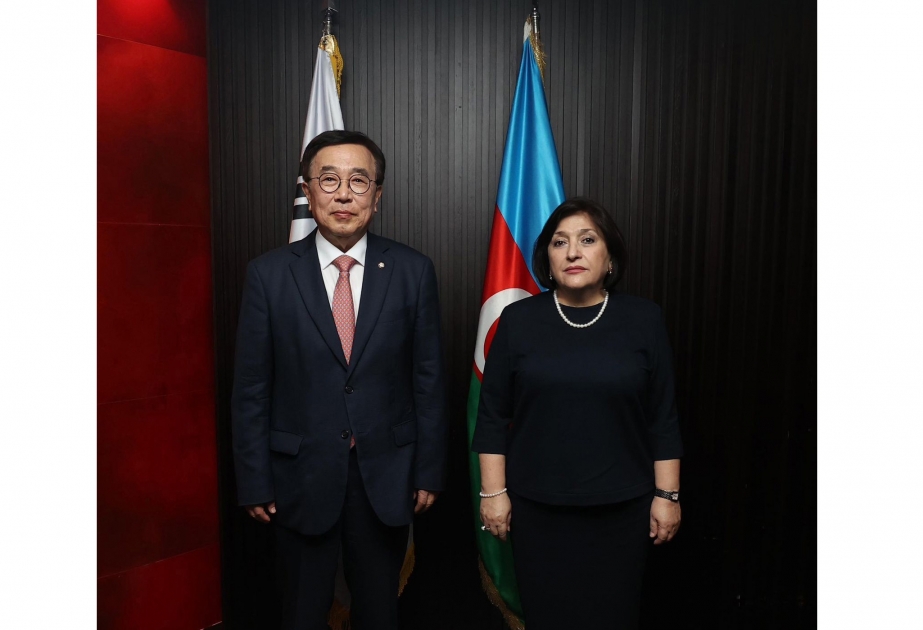 Azərbaycan və Koreya parlamentləri arasında münasibətlərin daha da inkişafına dair fikir mübadiləsi aparılıb