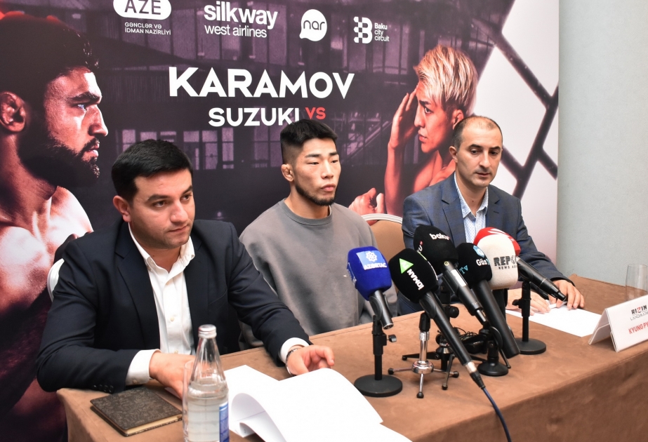 Koreyalı döyüşçü: Rəqibimin olduqca təcrübəli olduğunun fərqindəyəm