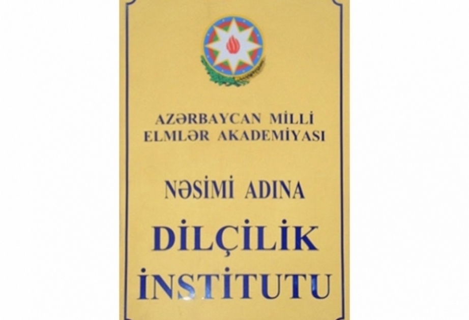 “Qərbi Azərbaycan toponimlərinin leksik-semantik xüsusiyyətləri” kitabı çapdan çıxıb
