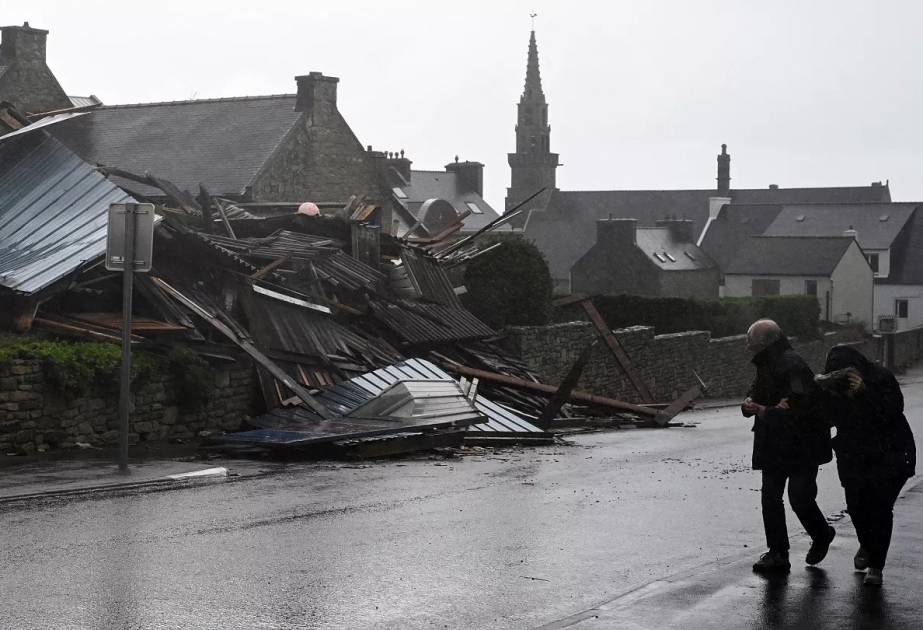 Storm Ciarán whips Western Europe, blowing record winds in France and leaving millions without power