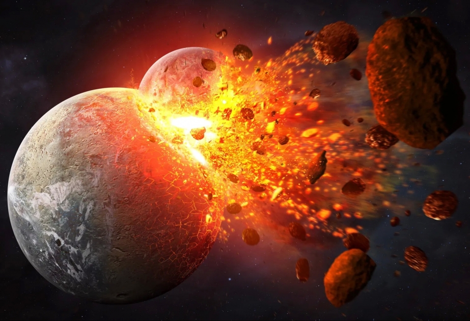 Große Zusammenstöße sind eine häufige Erscheinung in letzter Phase der Planetenentstehung