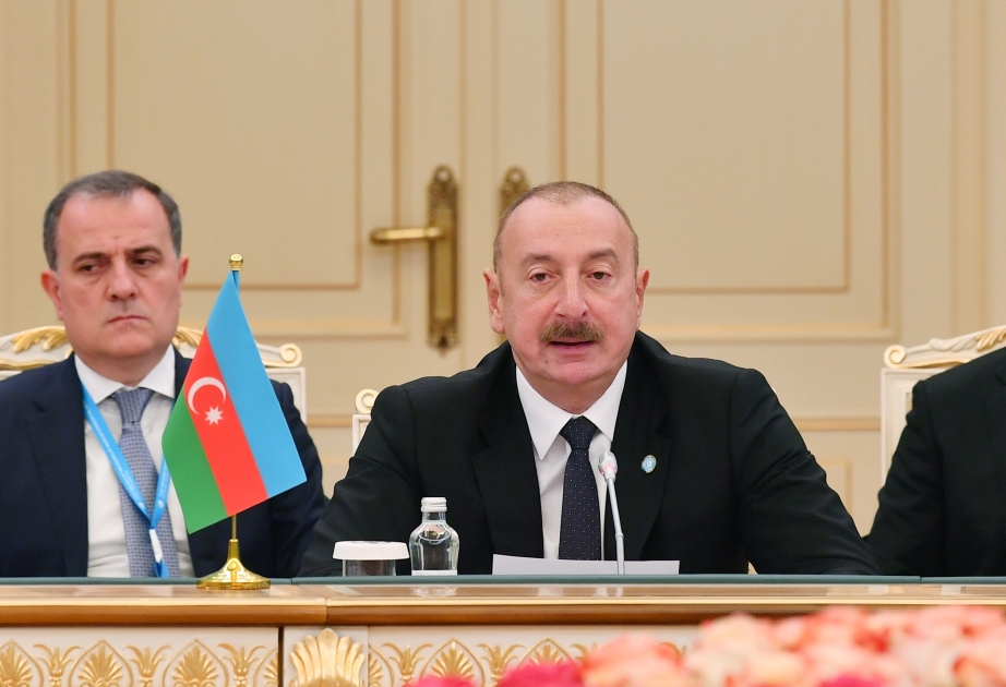 Ilham Aliyev : L’Azerbaïdjan apporte sa précieuse contribution au fonctionnement durable du Corridor de transport Est-Ouest
