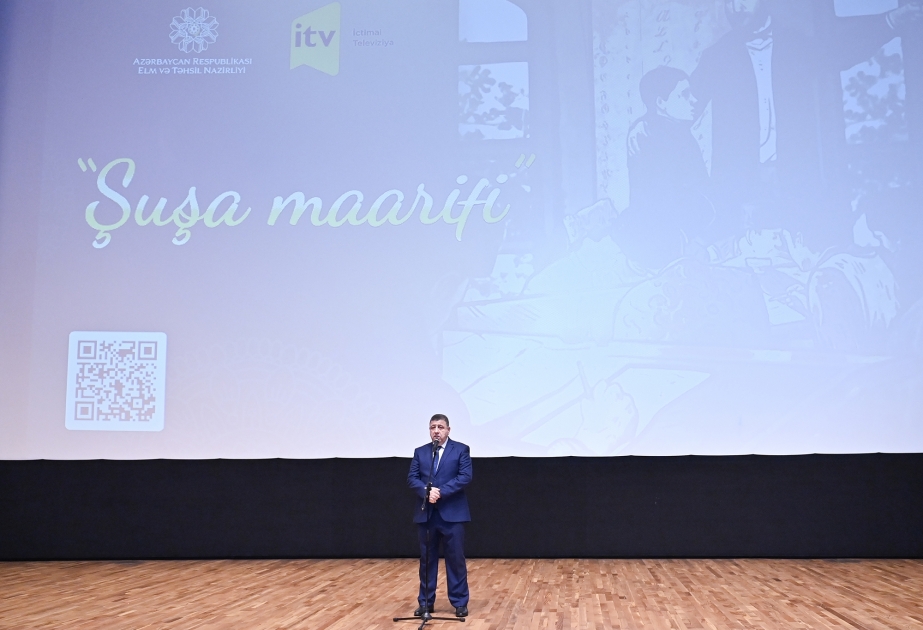“Şuşa maarifi” sənədli filminin nümayişi olub