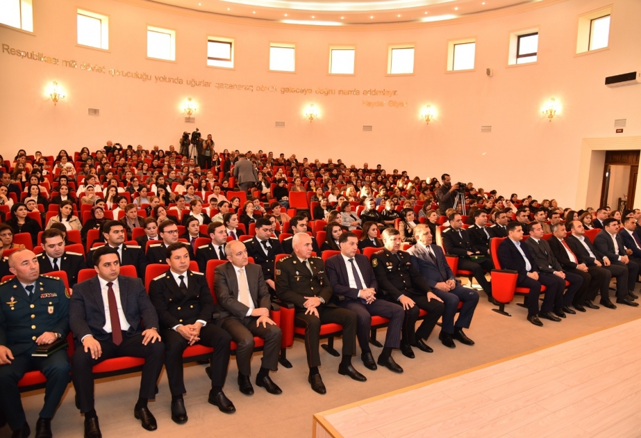 Göyçayda “Heydər Əliyev və şanlı Zəfər tariximiz” adlı konfrans keçirilib VİDEO