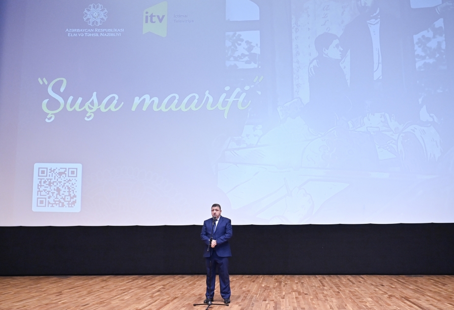 Состоялся показ документального фильма «Просветительство в Шуше»