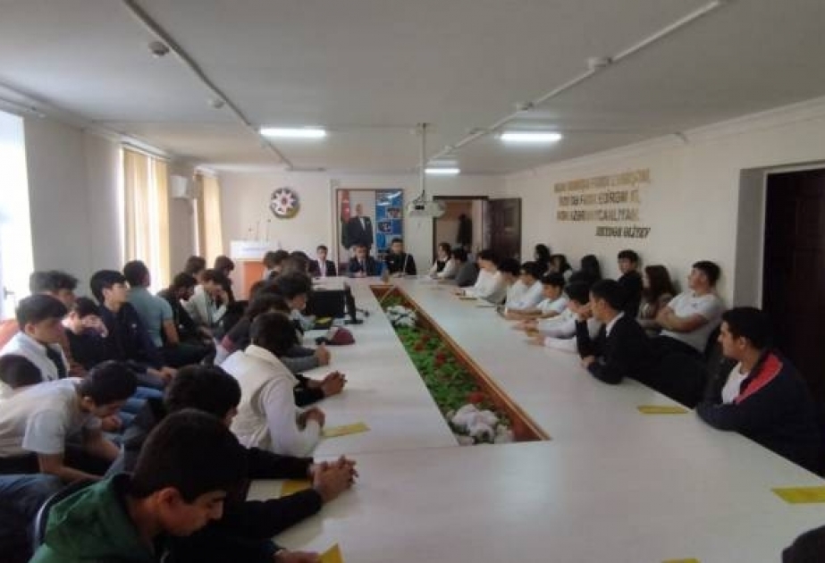Şagirdlərə narkotik vasitələrin insan sağlamlığına zərərləri barədə məlumat verilib