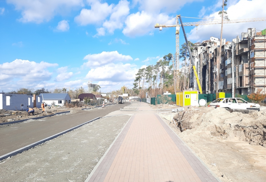 Azerbaijan's contribution to reconstruction of Irpin –  AZERTAC’s special REPORTAGE