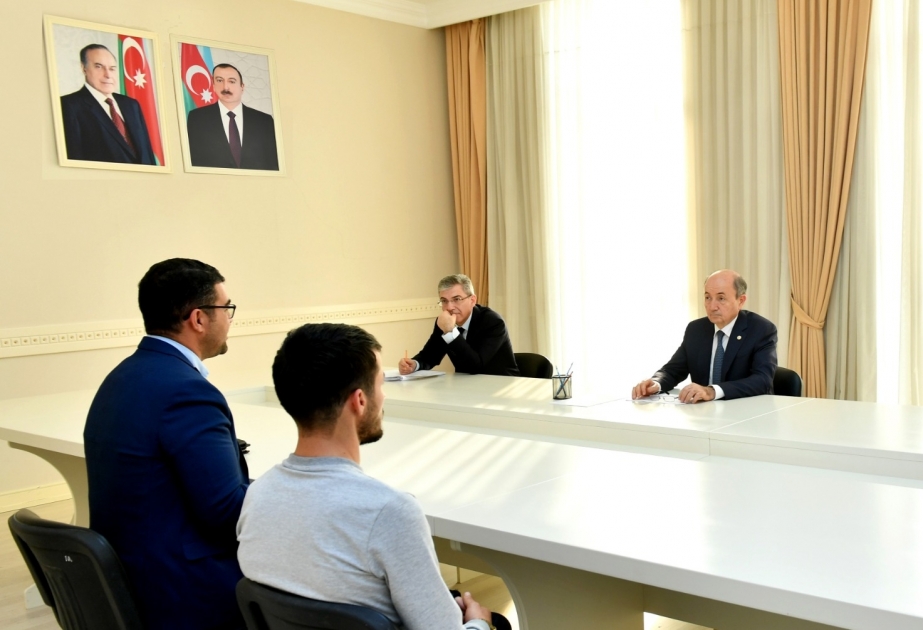 Ədliyyə naziri Cəlilabadda vətəndaşlarla görüşüb