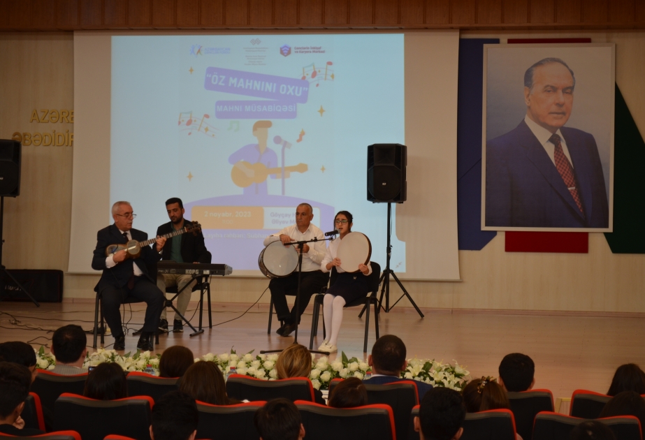 Regionda ilk dəfə keçirilən “Öz mahnını oxu” adlı musiqi müsabiqəsi baş tutub