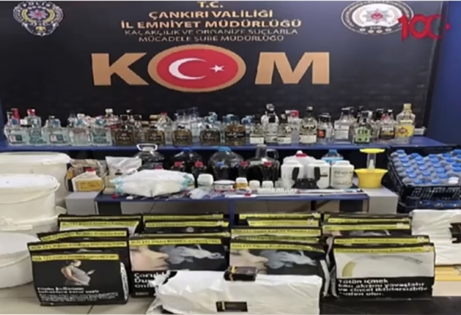 Türkiyədə spirtli içki qaçaqmalçılığına qarşı genişmiqyaslı əməliyyat keçirilib