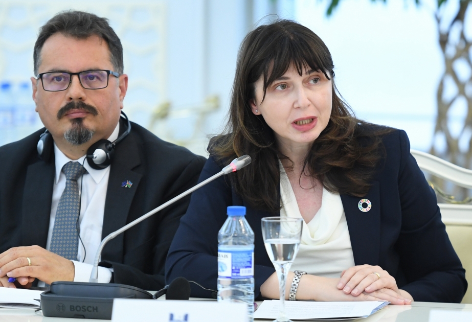 Vladanka Andreyeva: Mina təhlükəsi davamlı inkişafa, həmçinin sülhə nail olunmasına maneə yaradır