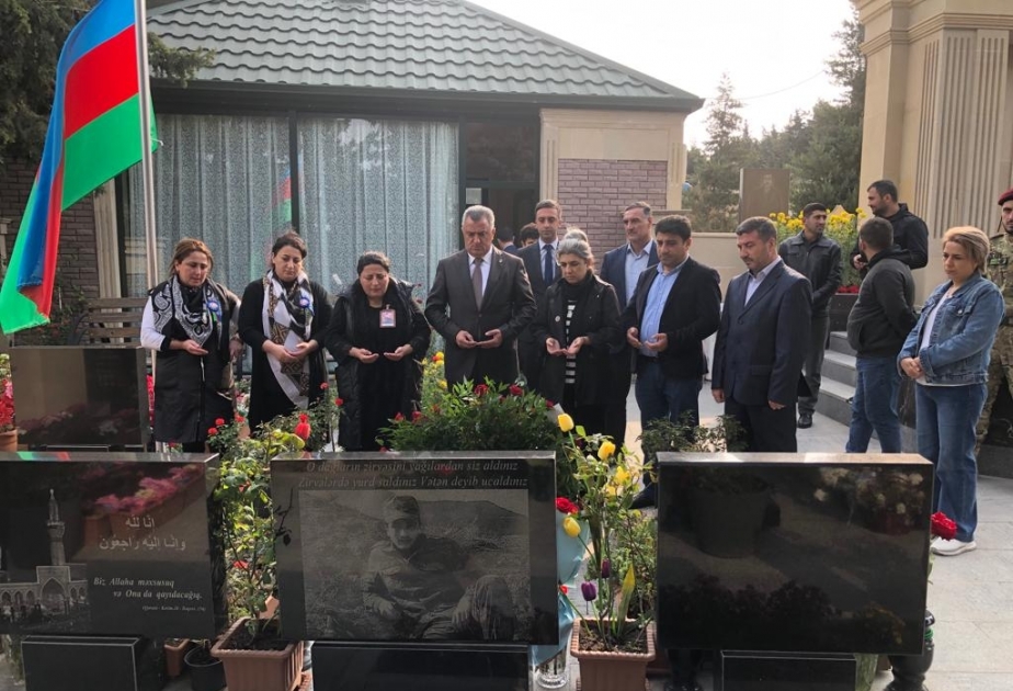 Abşeron rayonunda şəhidlərin xatirəsi anılıb