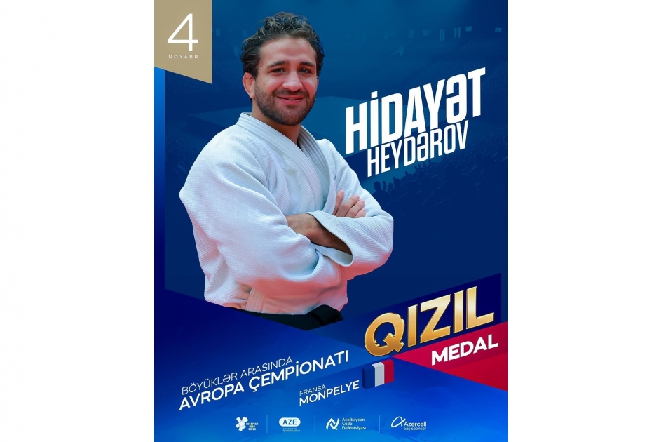 Le judoka azerbaïdjanais devient double champion d'Europe
