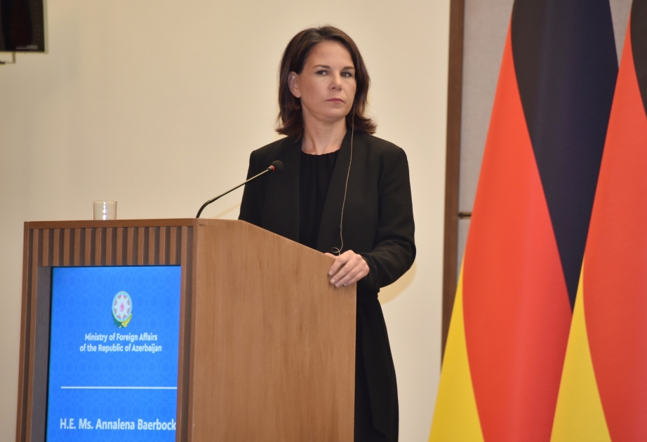 Annalena Baerbock: Deutschland ist bereit, Aserbaidschan bei der Bekämpfung von Minen zu helfen