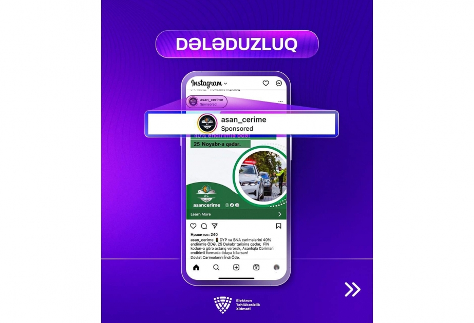 Kiberdələduzlar tərəfindən növbəti saxta ödəniş portalı yaradılıb
