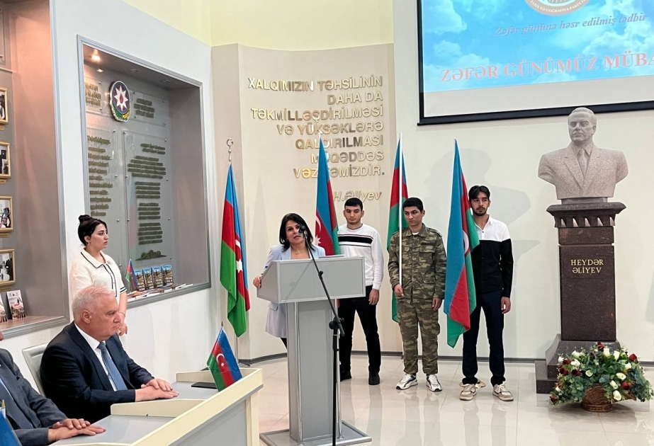 Pedaqoji Universitetdə “Vətən mənim səsimdir” adlı tədbir keçirilib