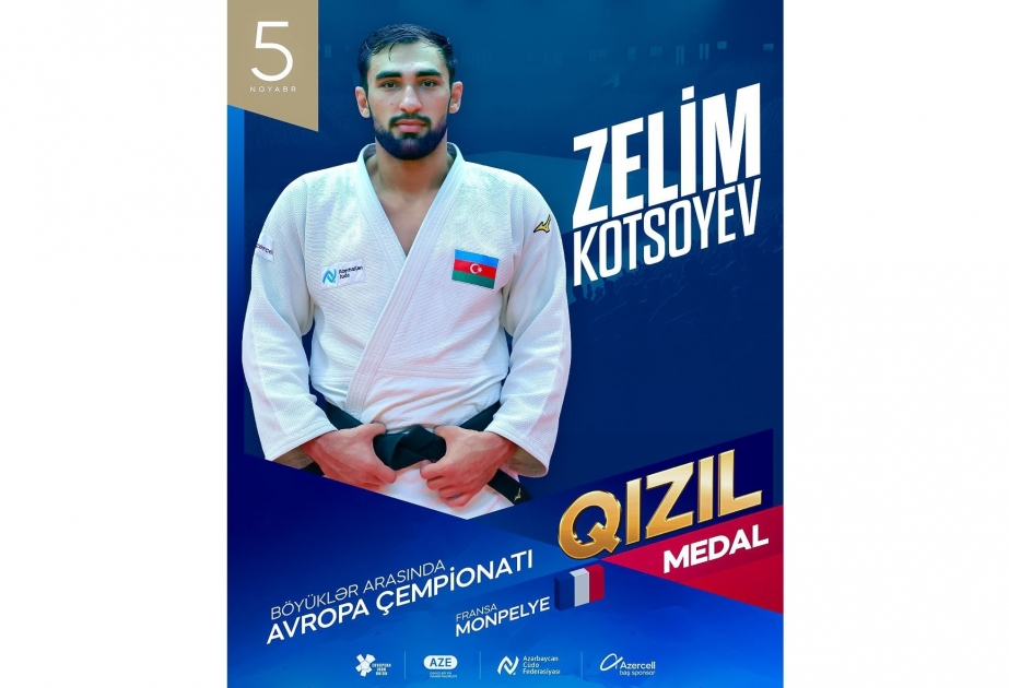Azerbaijani judoka claims European gold at Montpellier tournament