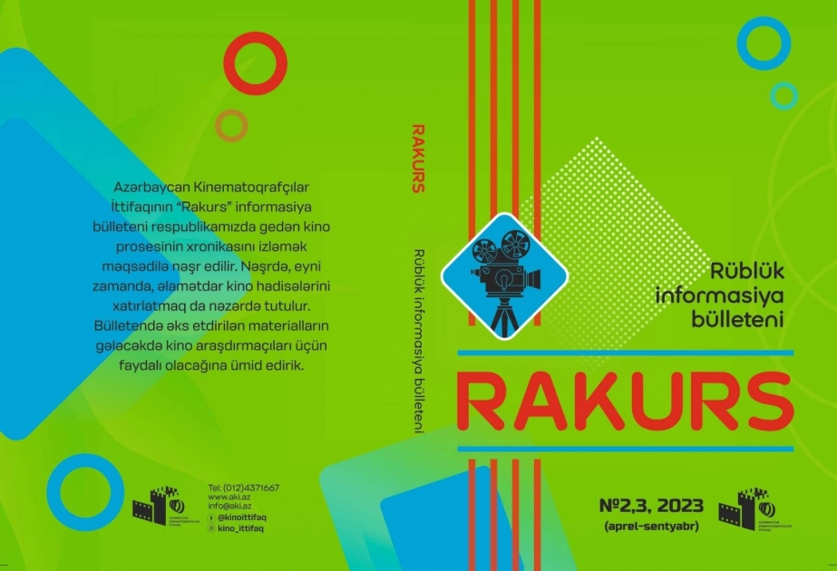 “Rakurs” bülleteninin yeni nömrəsi çap olunub