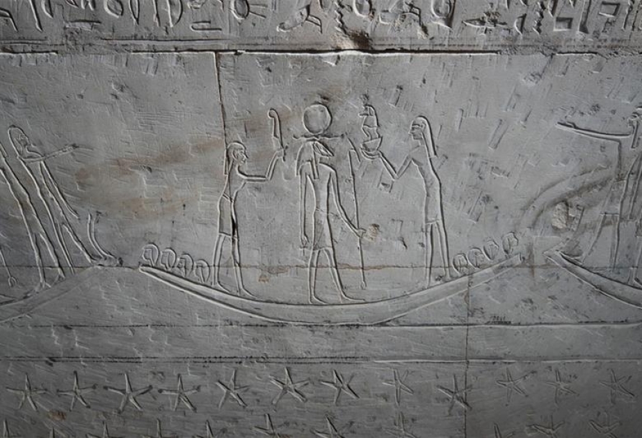 Tomb of Pharaonic royal scribe discovered in Abusir northern Egypt