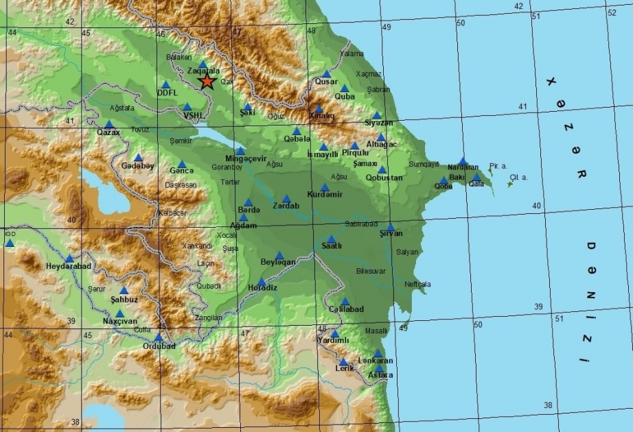 Erdbeben in Aserbaidschan