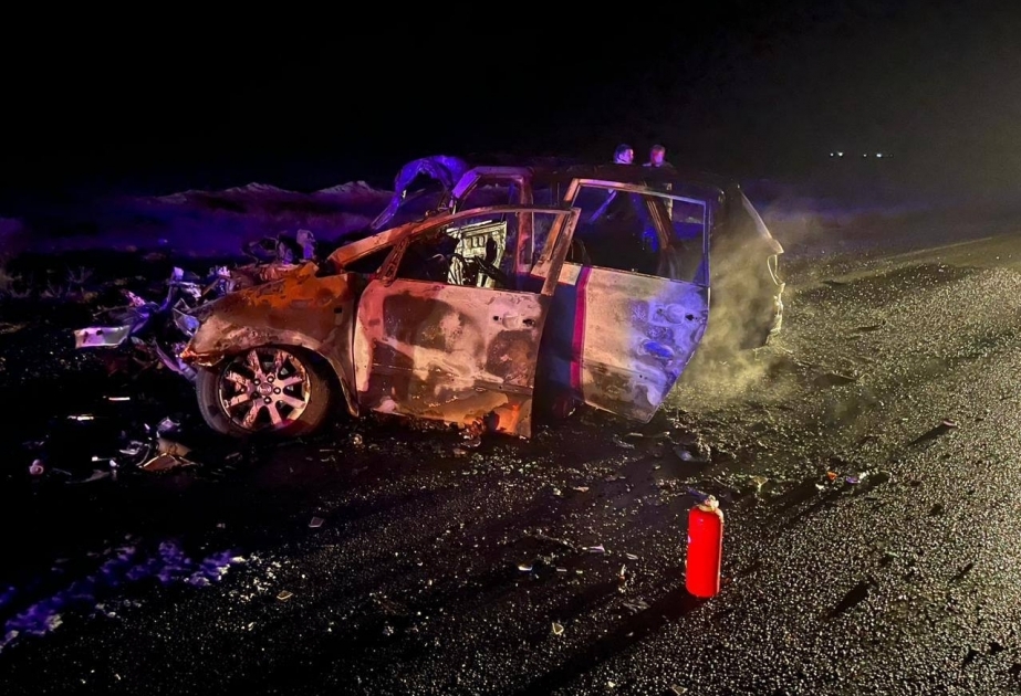 6 killed in two-vehicle crash in Kazakhstan’s Karaganda region