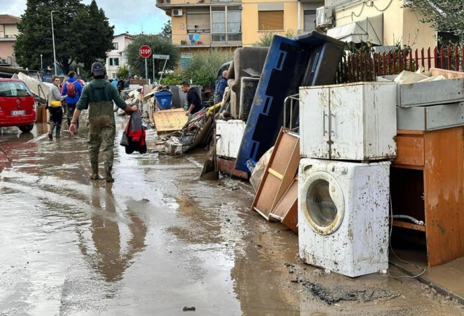 İtaliyada daşqınlar 300 milyon avro ziyana səbəb olub