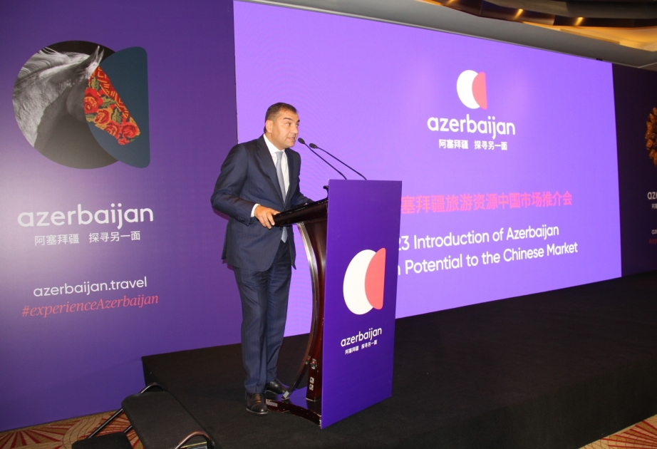 Şanxayda Azərbaycanın turizm potensialının təqdimatı olub VİDEO