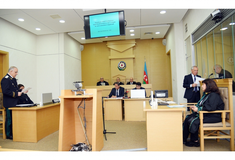 Dövlət ittihamçısı Vaqif Xaçaturyana 15 il cəza istəyib