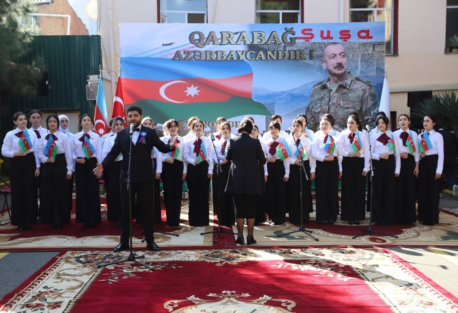 Gəncə Dövlət Universitetində Zəfər Günü qeyd olunub
