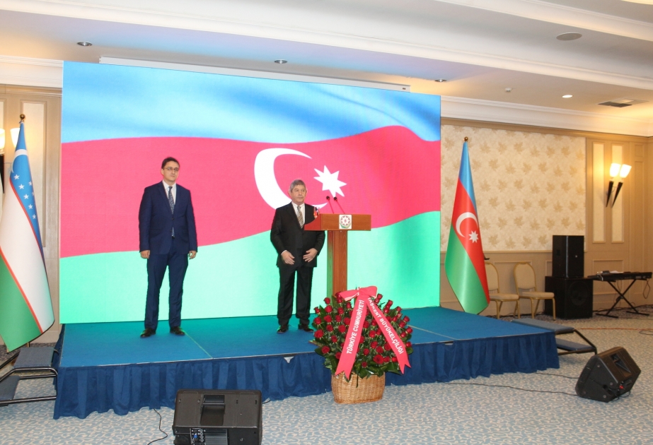 Özbəkistanda Azərbaycanın Zəfər Gününə həsr olunmuş rəsmi qəbul və bayram tədbiri keçirilib VİDEO