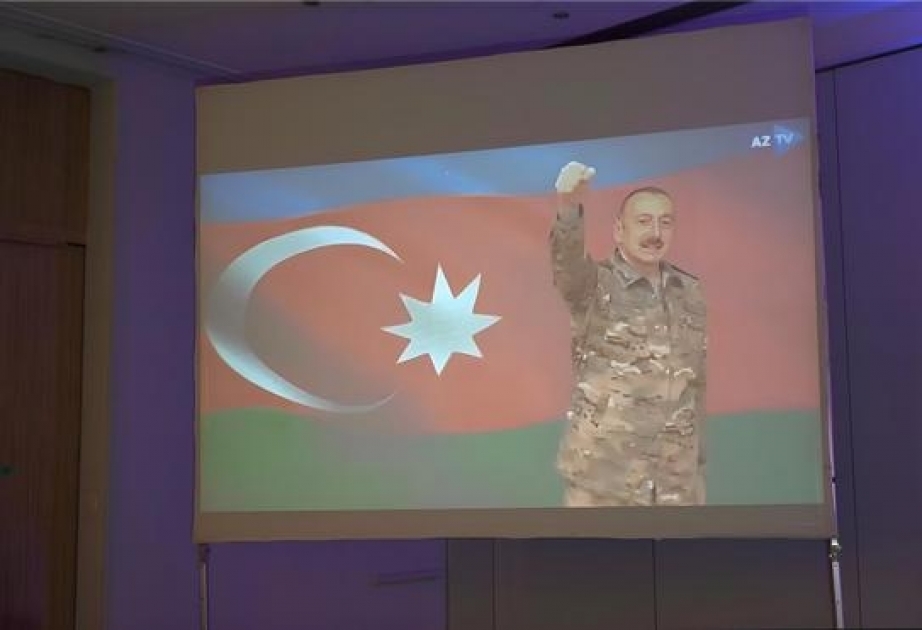 Strasburqda 8 Noyabr - Zəfər Günü təntənə ilə qeyd olunub VİDEO