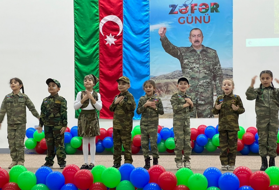 Abşeronda Zəfər Günü silsilə tədbirlərlə qeyd olunur