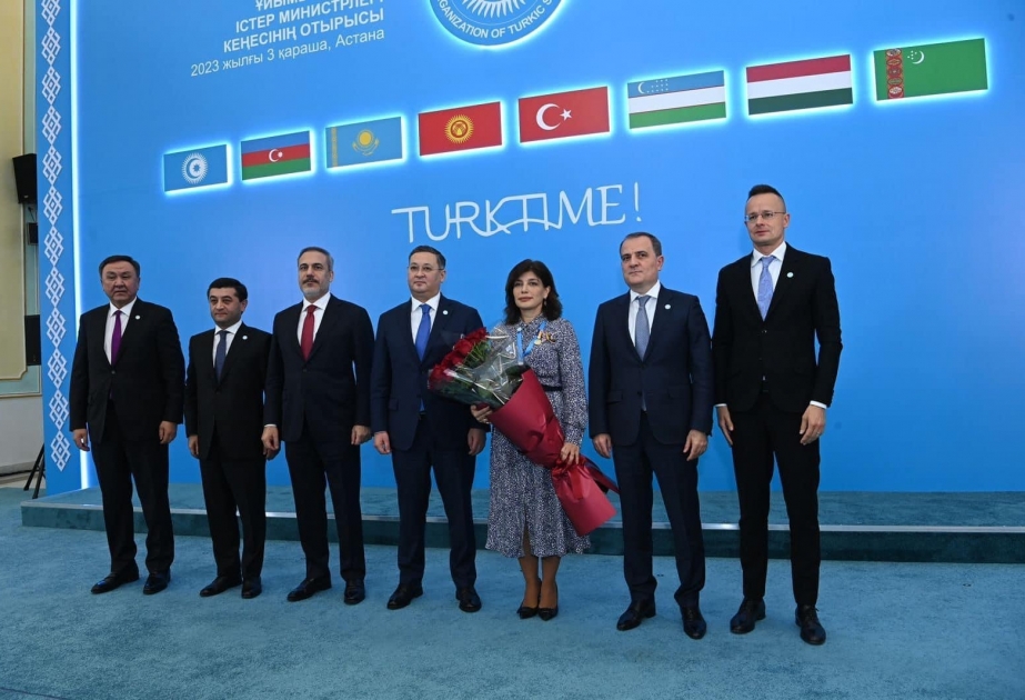 Günay Əfəndiyeva Qazaxıstanın Ali diplomatik medalı ilə təltif olunub