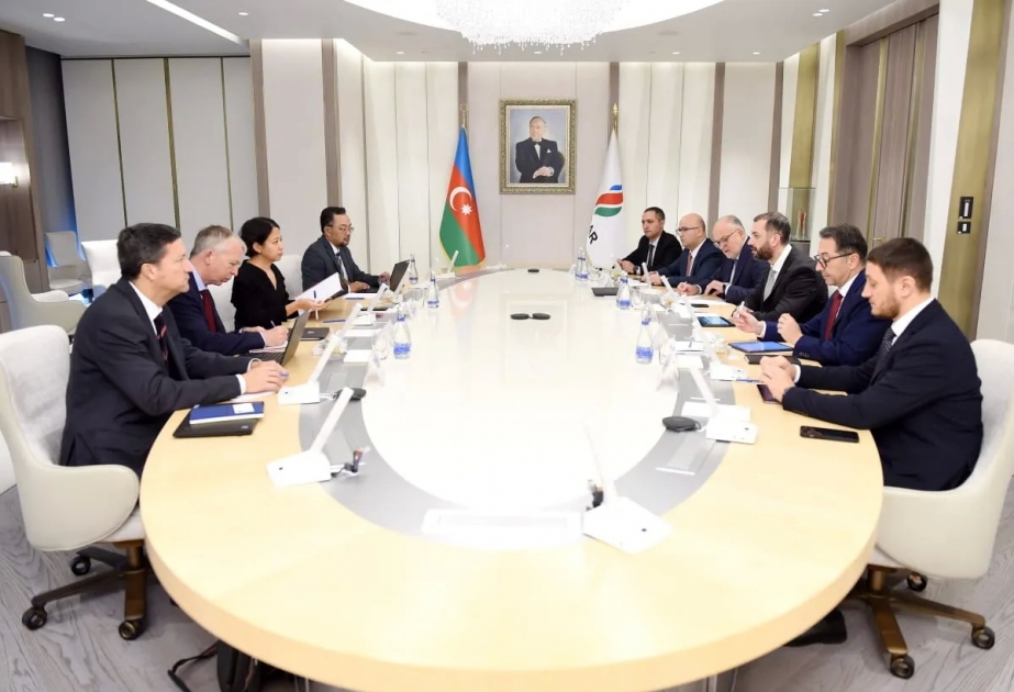 SOCAR-da Beynəlxalq Valyuta Fondunun Azərbaycan üzrə missiya rəhbəri ilə görüş keçirilib