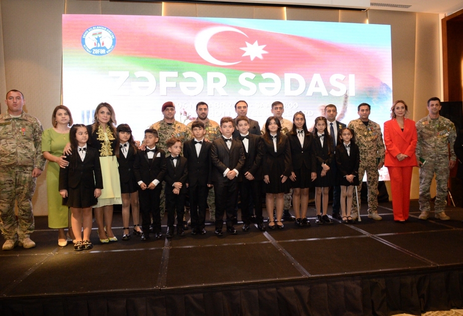 “Zəfər sədası” tədbirində Vətən müharibəsində cəsur döyüşçülərin igidliyindən bəhs olunub