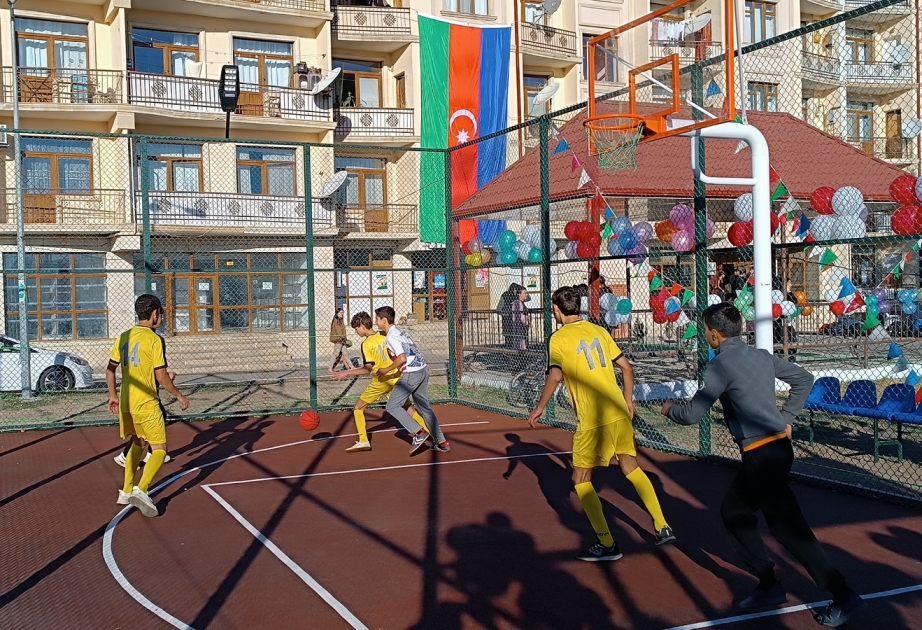 Ağstafada “Sağlam məhəllə” idman zonası istifadəyə verilib VİDEO
