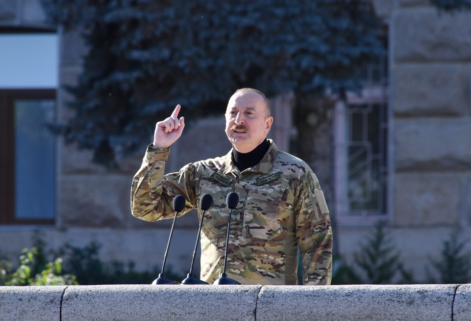 President Ilham Aliyev: It is a historic event that the Second Karabakh War ended with a complete victory of the Azerbaijani state