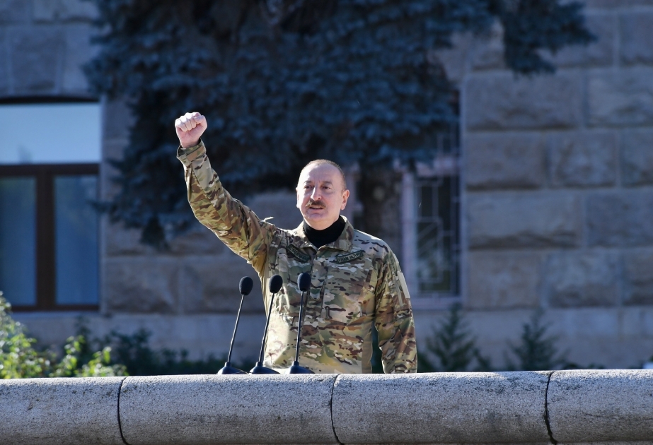 President of Azerbaijan: The military operations we carried out in 44 days, the bravery of our soldiers are an epic of heroism