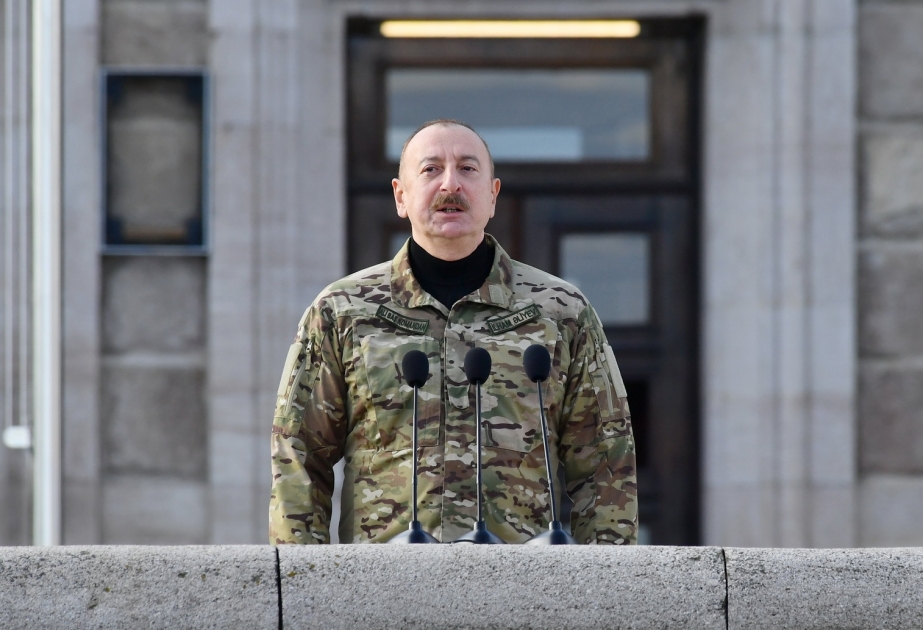 Prezident: Azərbaycan övladları Şuşa əməliyyatı zamanı böyük güc, peşəkarlıq və fədakarlıq göstərmişlər