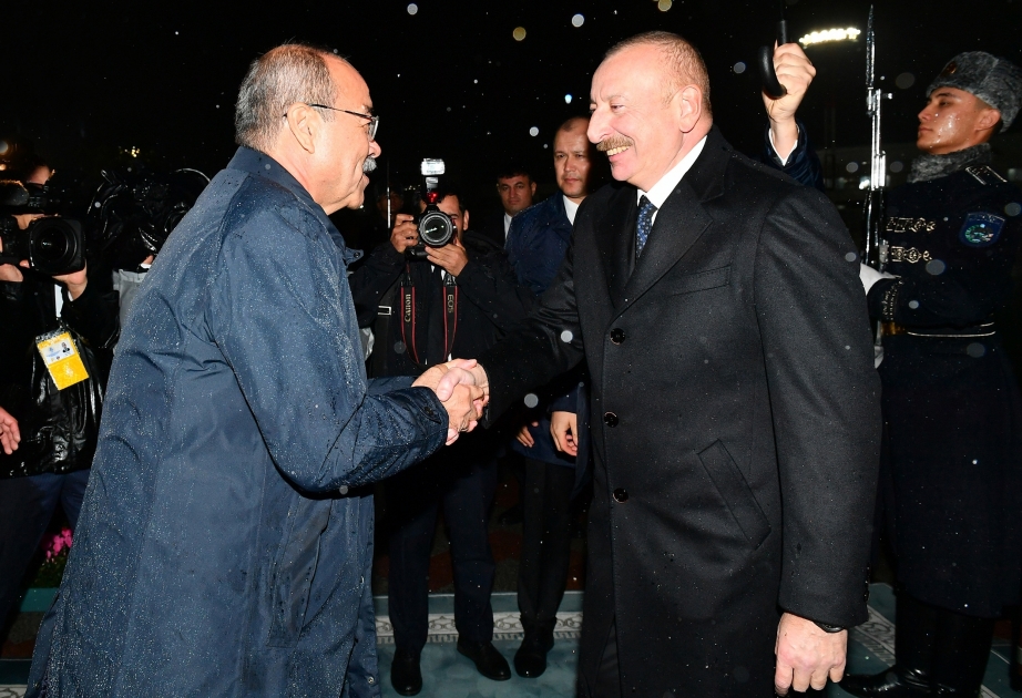 Le président azerbaïdjanais s’est rendu en visite en Ouzbékistan VIDEO