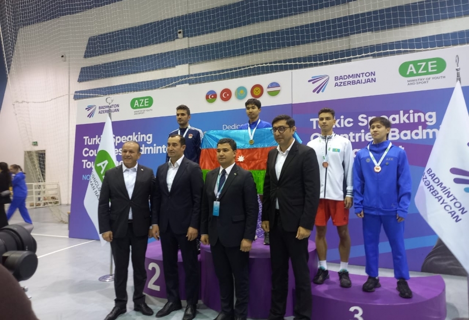 Türkdilli dövlətlərin beynəlxalq badminton turnirinə yekun vurulub VİDEO