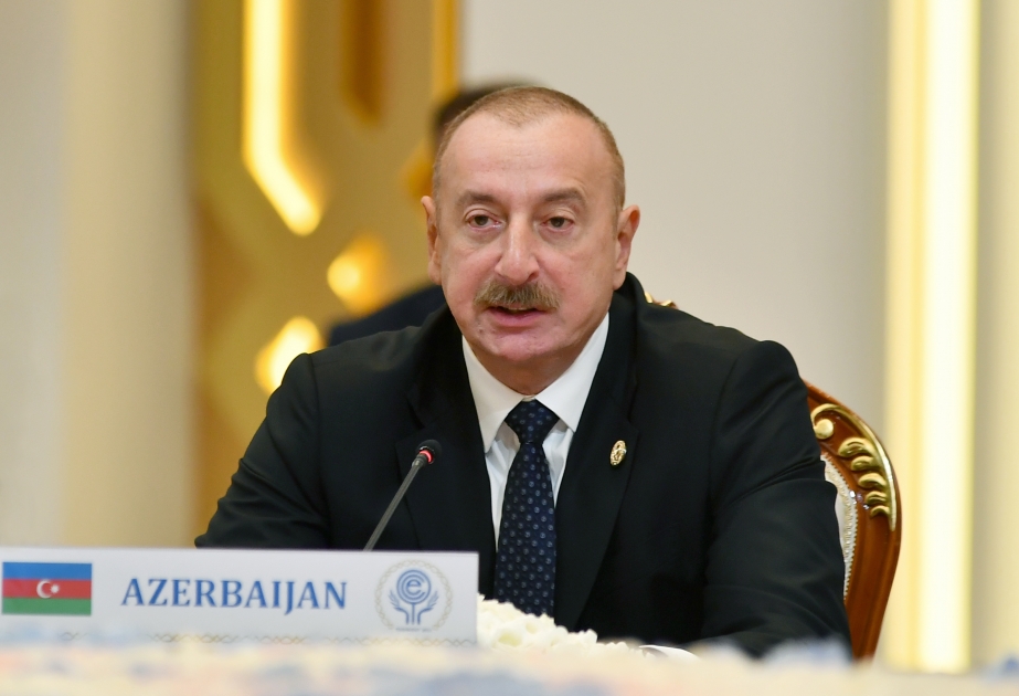 Президент: Азербайджан как член Организации экономического сотрудничества принимает активное участие в работе организации
