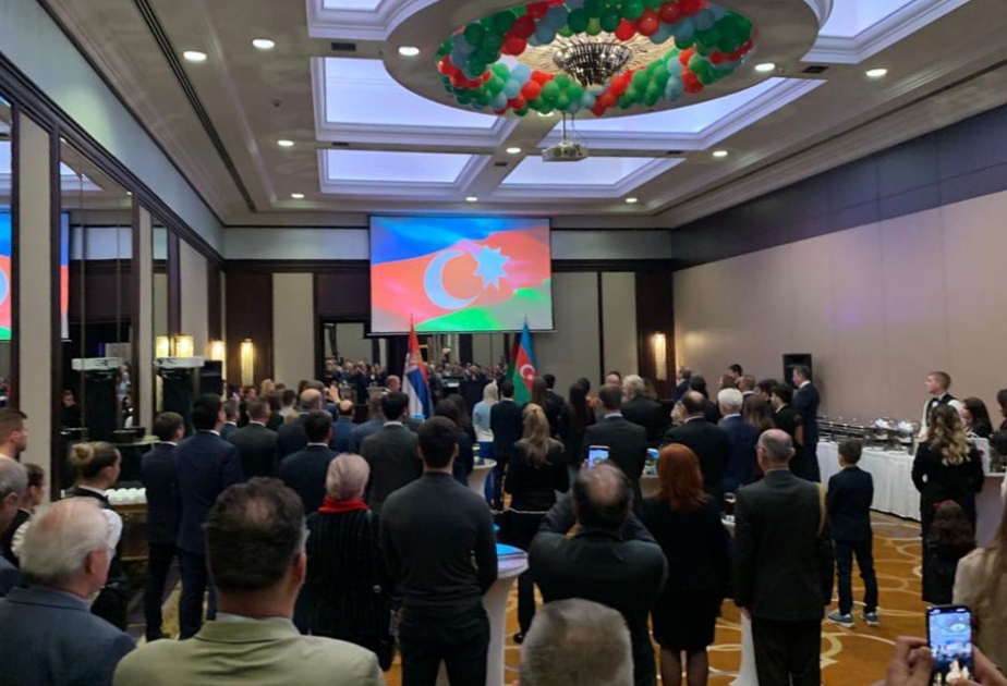 Serbiyada Azərbaycanın Zəfər Günü münasibətilə rəsmi qəbul təşkil edilib