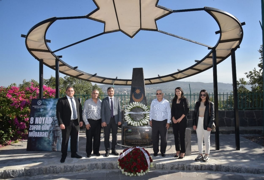 Livanda Azərbaycanın Vətən müharibəsi şəhidlərinin xatirəsinə ucaldılmış abidə ziyarət olunub