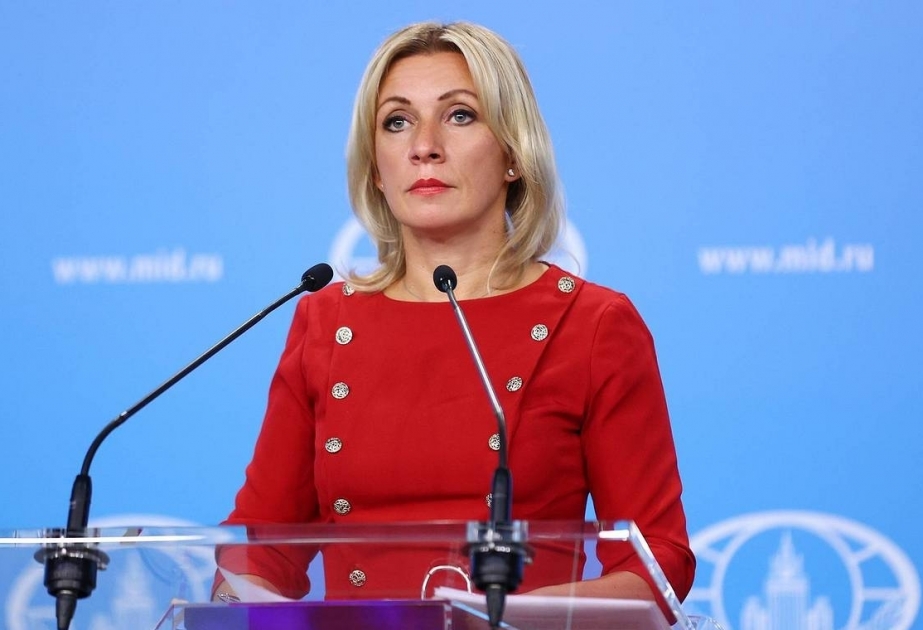 Mariya Zaxarova: Rusiya regional kommunikasiyaların açılması üzrə proseslərə dəstək verməyə hazırdır
