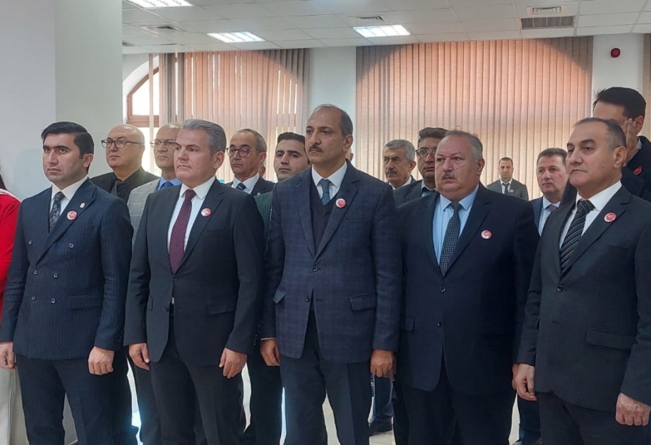 Gəncədə Mustafa Kamal Atatürkün xatirəsi anılıb